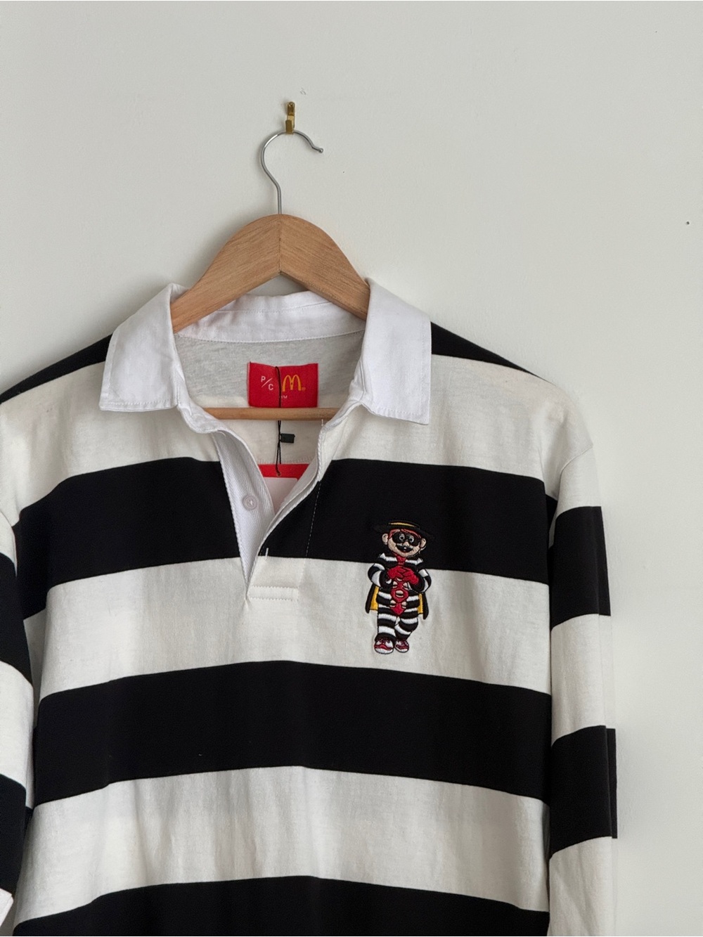 Peace Collective x McDonald’s Hamburglar Rugby Polo
